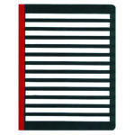 Black and Red Hinged Letter Writing Guide