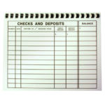Large Print Check Register