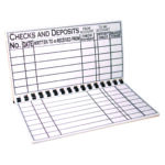 Large Print Check Register