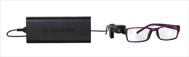 Vision Forward offers OrCam, an innovative device for people with vision loss.