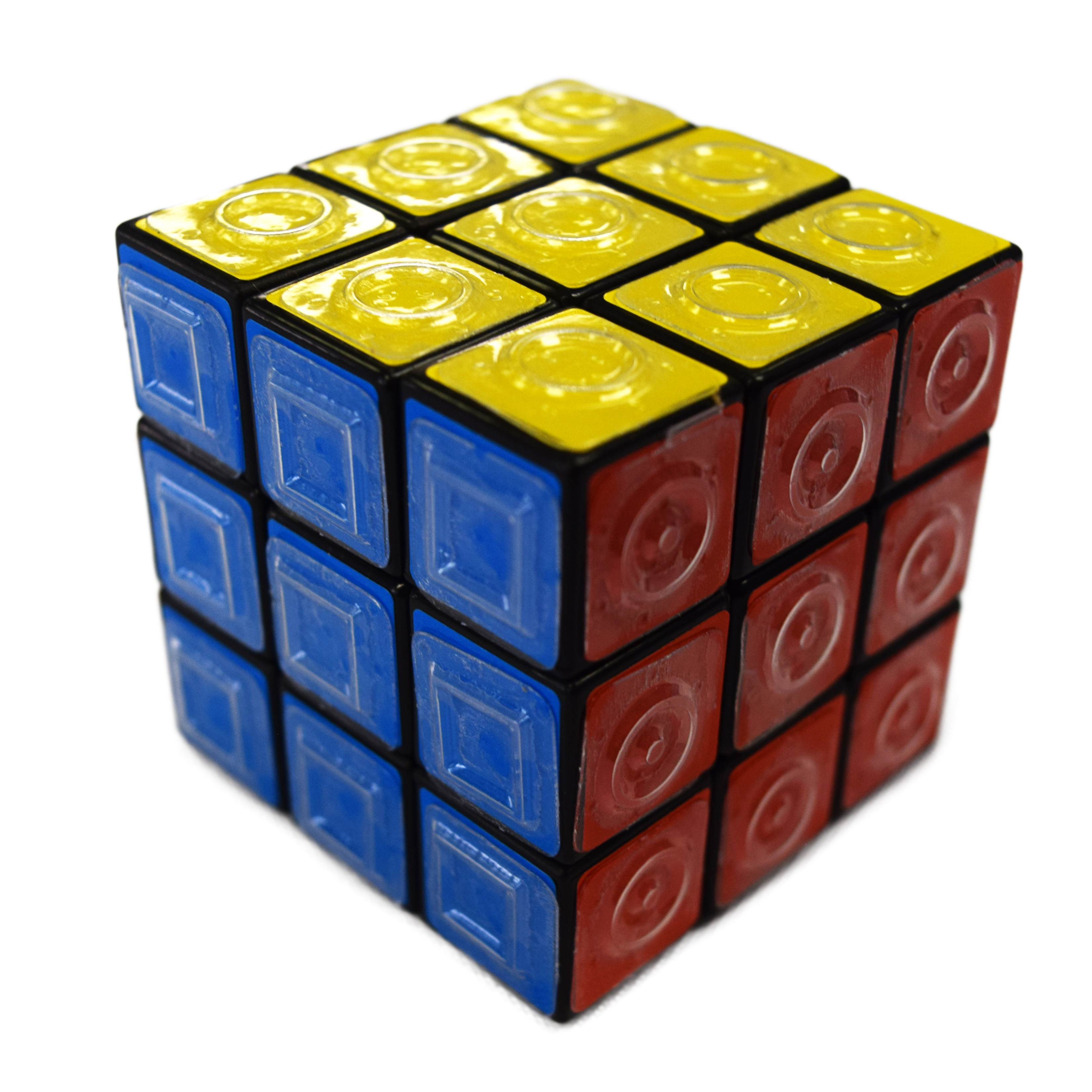 Rubiks Cube With Tactile Marking Vision Forward