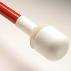 Marshmallow slip on cane tip