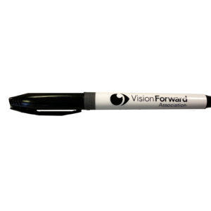 Pen which has a Vision Forward logo on the body.