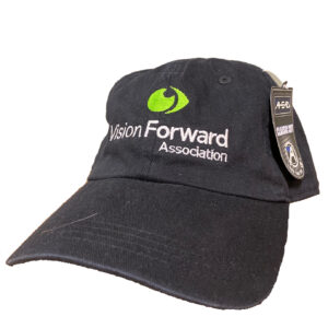 Black baseball cap with Vision Forward logoF