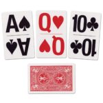Bicycle Large Print Bridge Size Playing Cards with easy-to-read markings