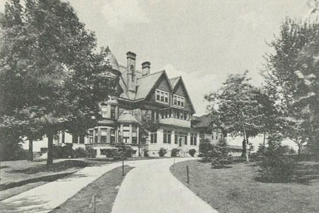 The Victorian home which housed the Badger Association from 1924-1967, when the current building opened. 