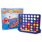 Tactile 4 In A Row accessible game for blind and low vision players
