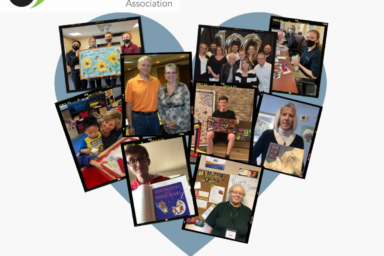 Collage of Vision Forward volunteers