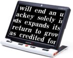 Clover 10 Handheld Electronic Magnifier with 10-inch display for low vision