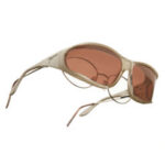 Vistana Large Mica Polarized Copper fitover sunglasses by Cocoons