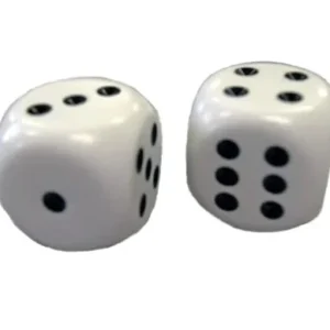 low vision dice, games for the visually impaired, dice for the visually impaired