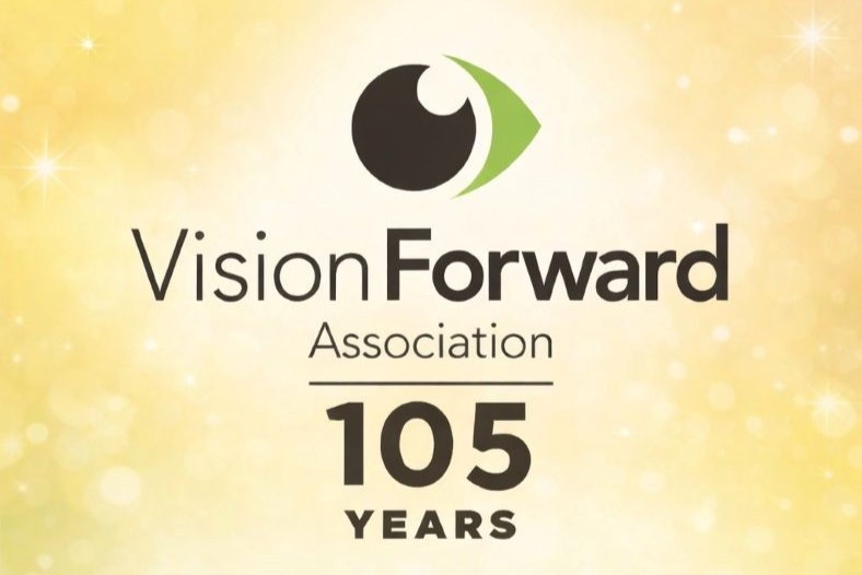 Graphic says vision forward 105 years